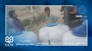 اهدا مخازن آب به سیل زدگان سیستان  و بلوچستان 